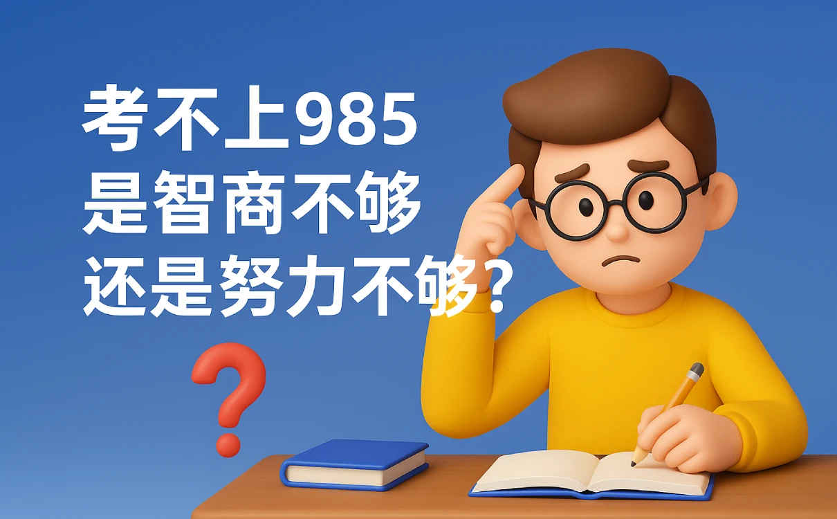 你的智力能进985吗