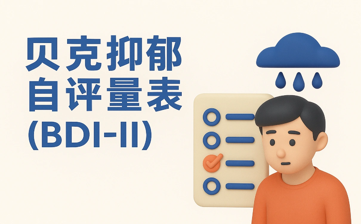 贝克抑郁自评量表 | 抑郁症测试