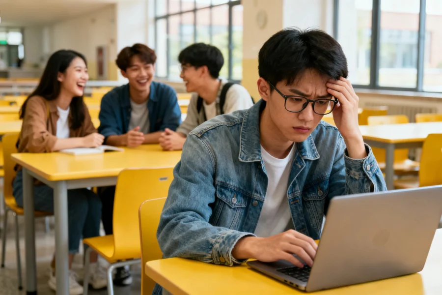 大学生社交焦虑